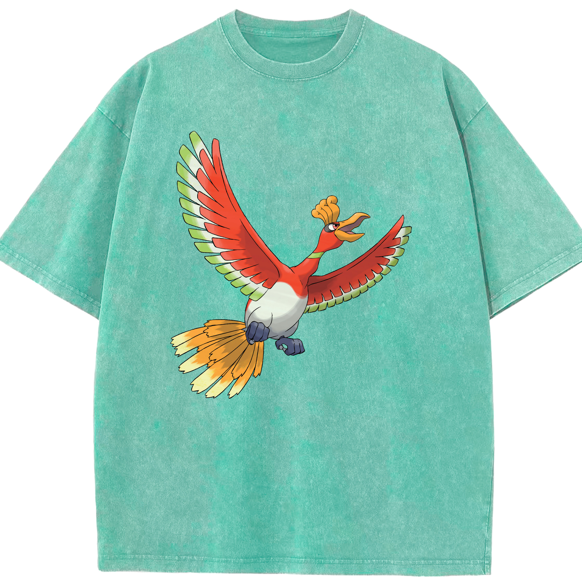 （画像用） ポケットモンスター Pokémon 綿100% ヴィンテージ風 半袖Tシャツ（フロントプリント）